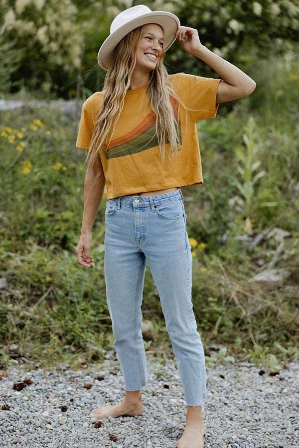 Down Crop Tee