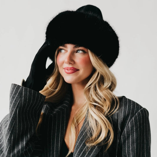 Noelle Faux Fur Hat