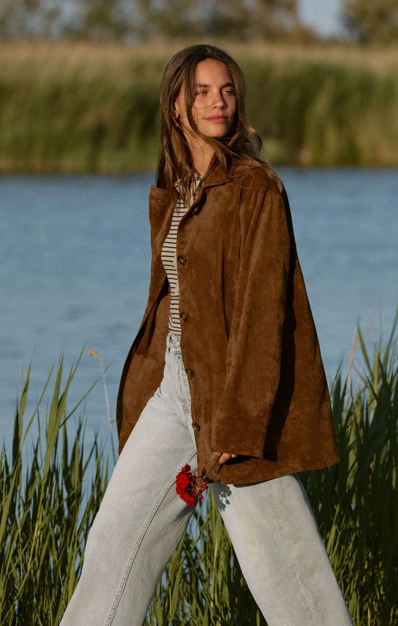 Decker Suede Chore Jacket