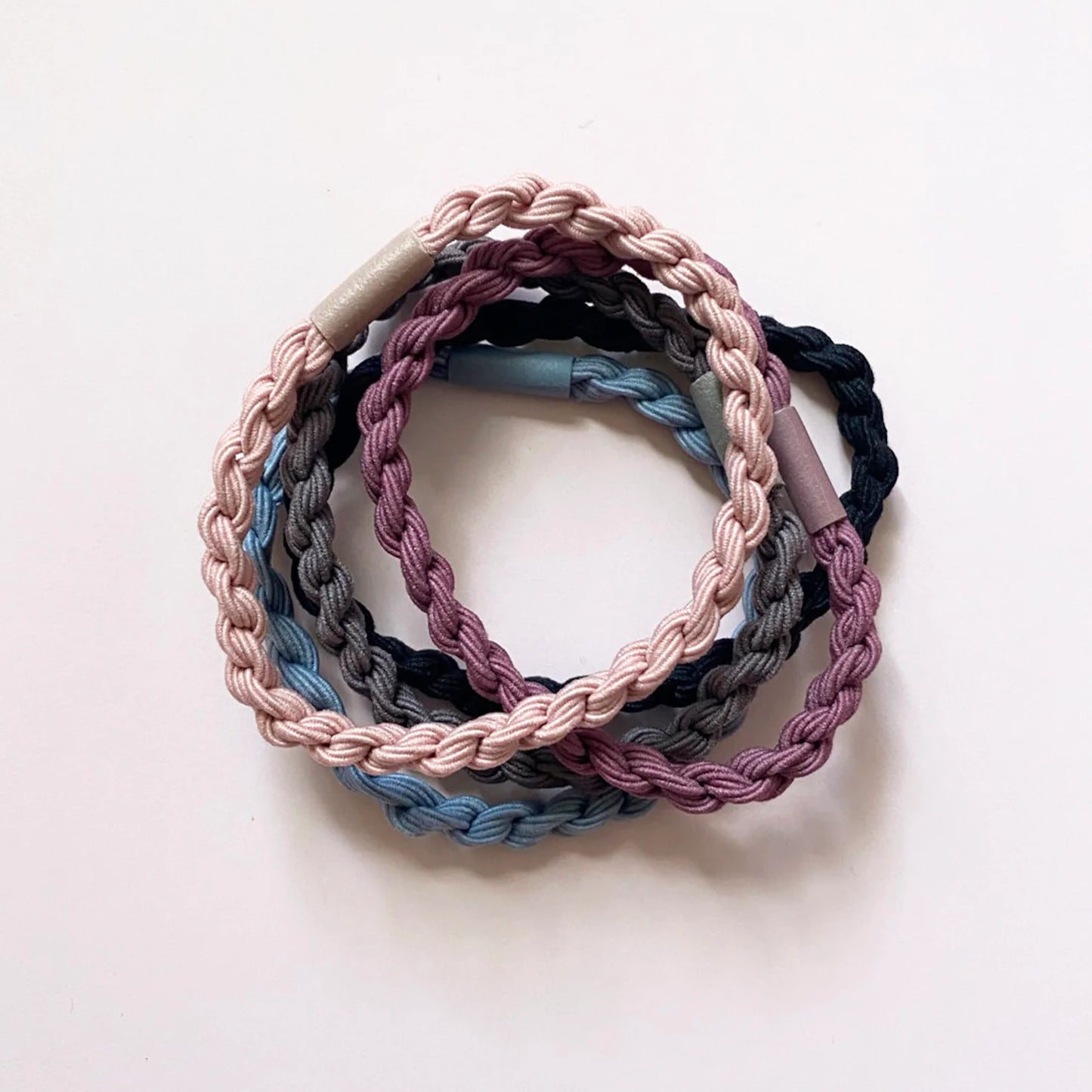 Braided Textured Scrunchies