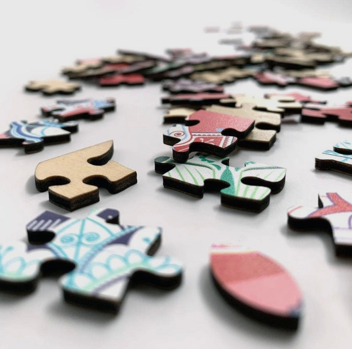 Wooden Puzzle in Jar