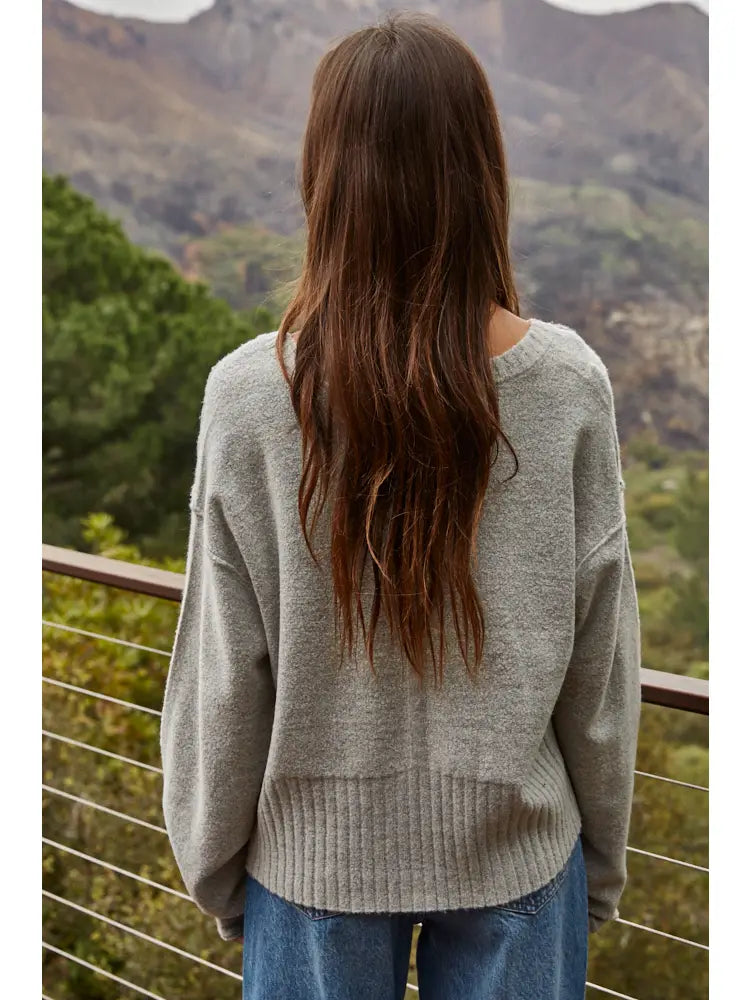 Knit Sweater Light Weight Cardigan