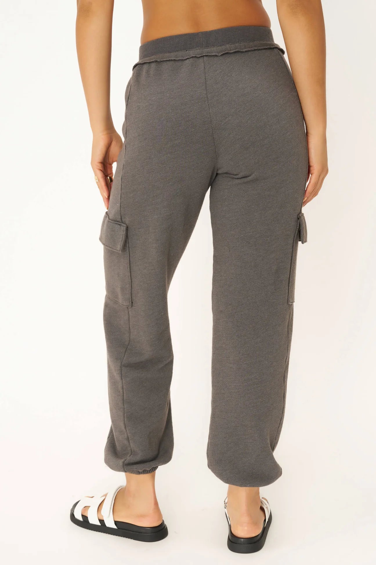 Raven Raw Edge Cargo Pant