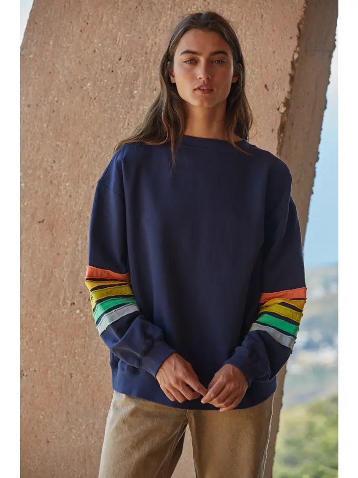 Counting Rainbows Striped Sleeve