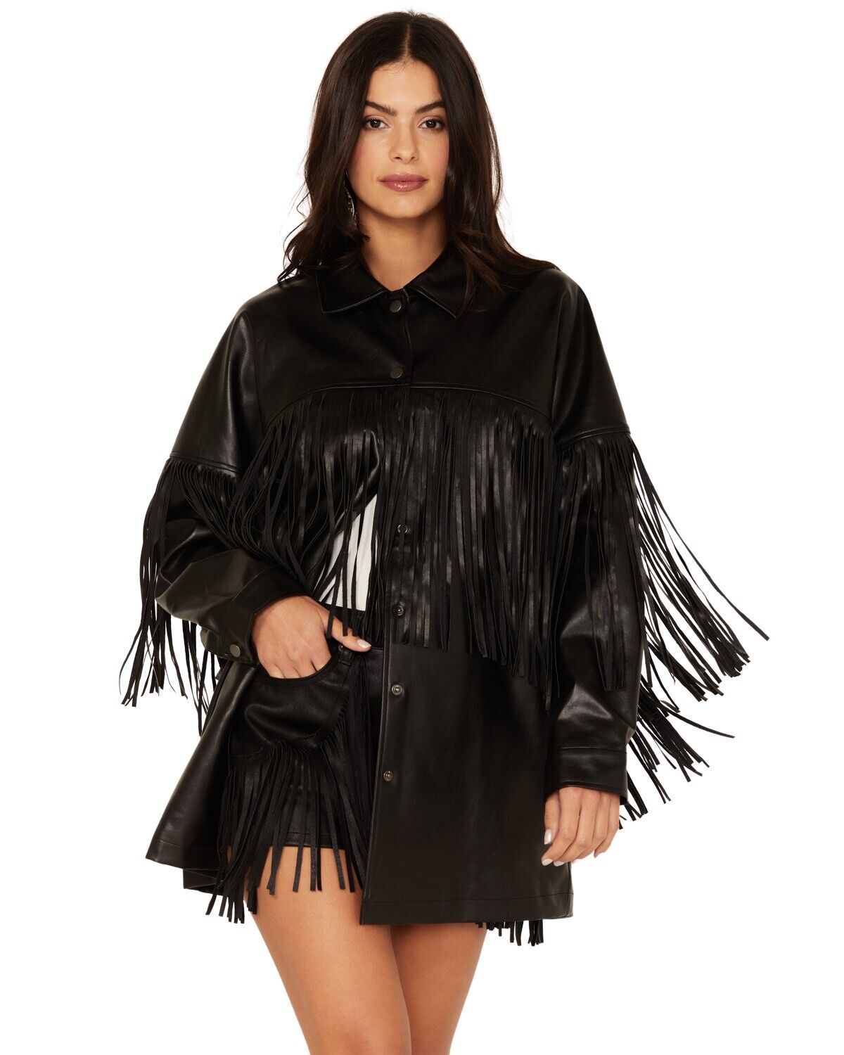 Wild West Fringe Shacket