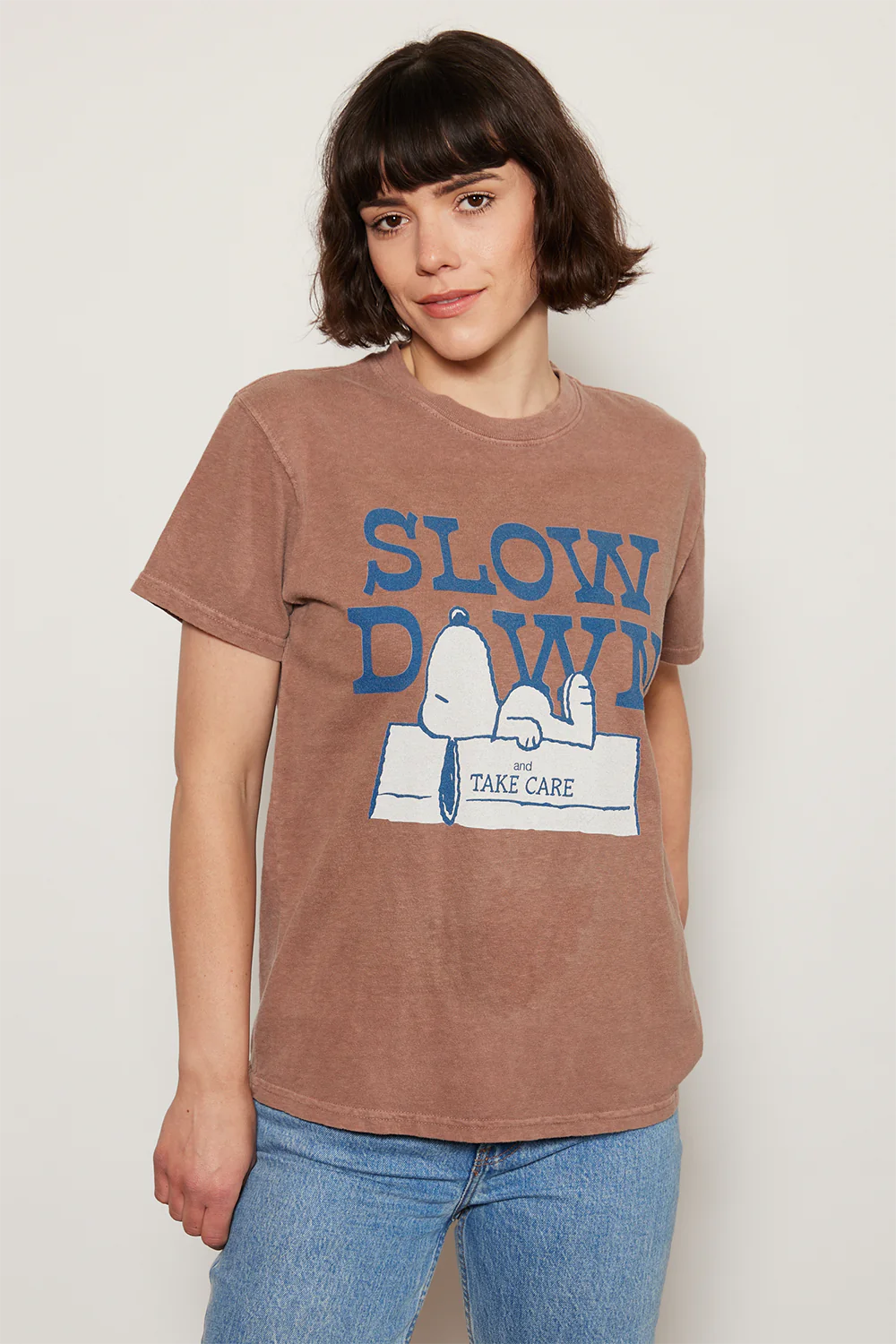 Peanuts Slow Down Tee