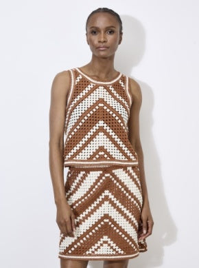 Chevron Crochet Skirt