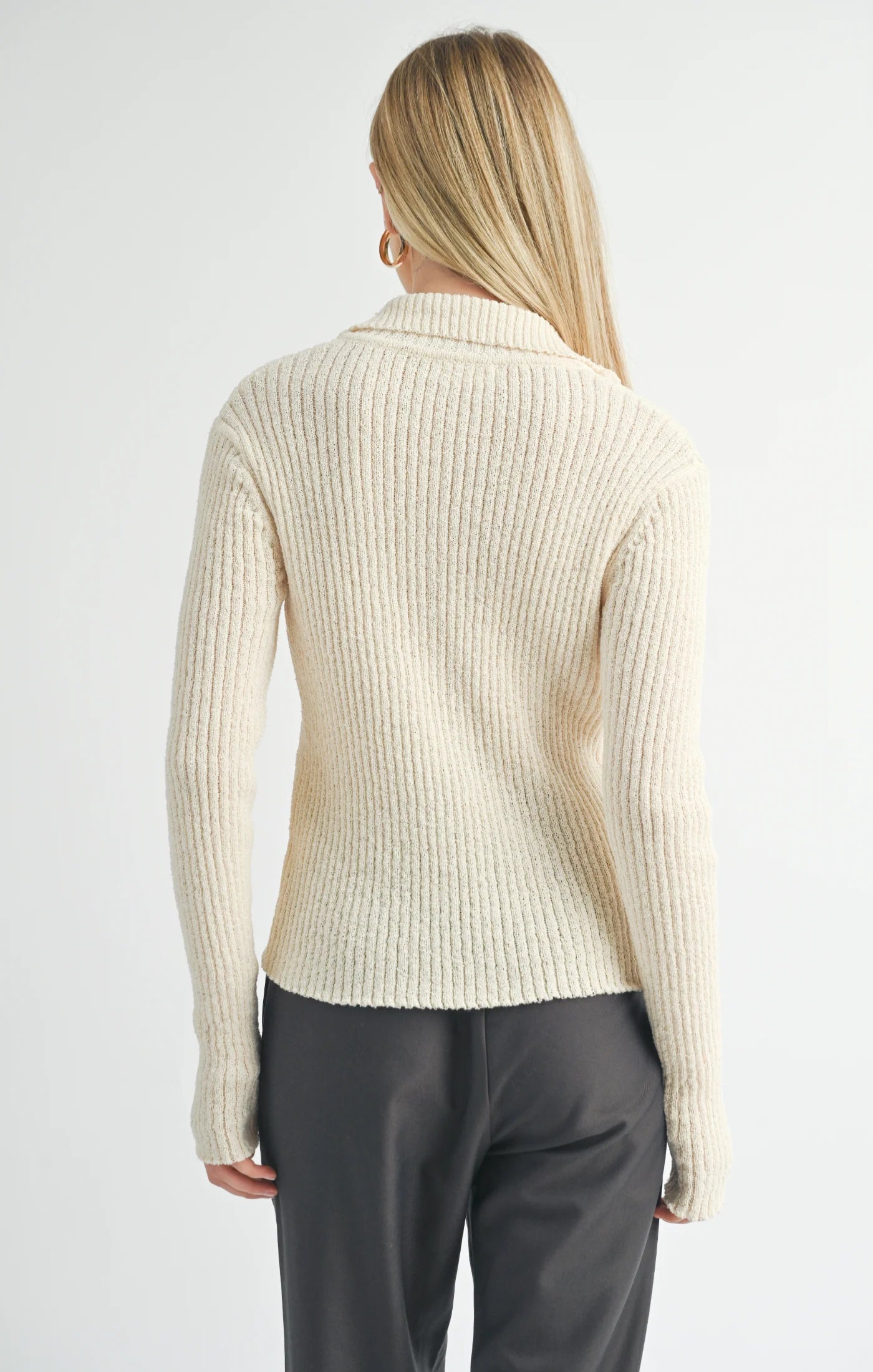 Tori Ribbed Cardi