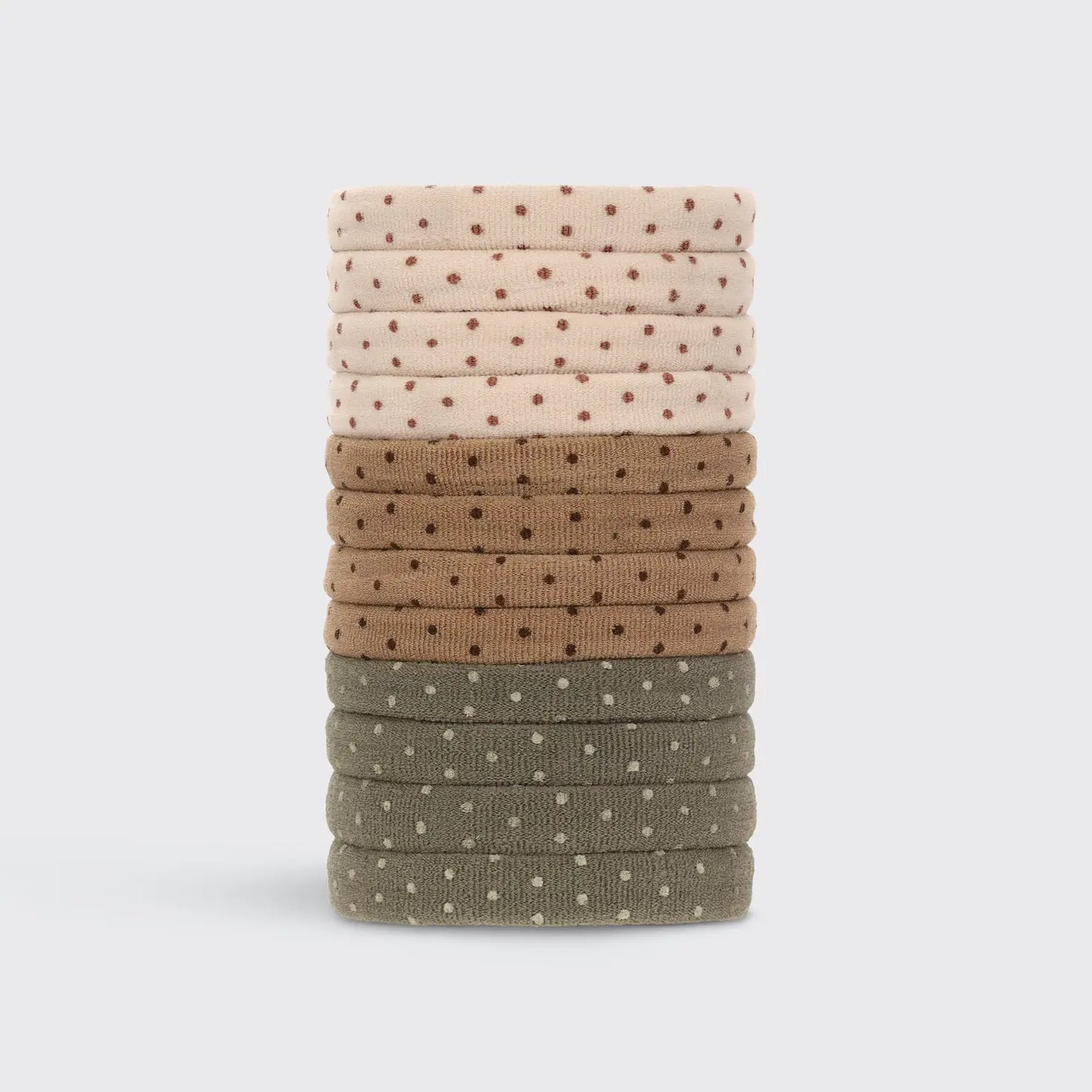 Recycled Nylon Elastics Hair Ties