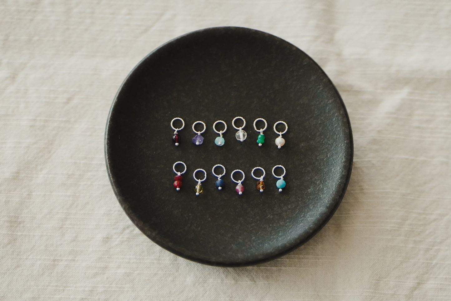 Birthstone Gems – Sterling Silver