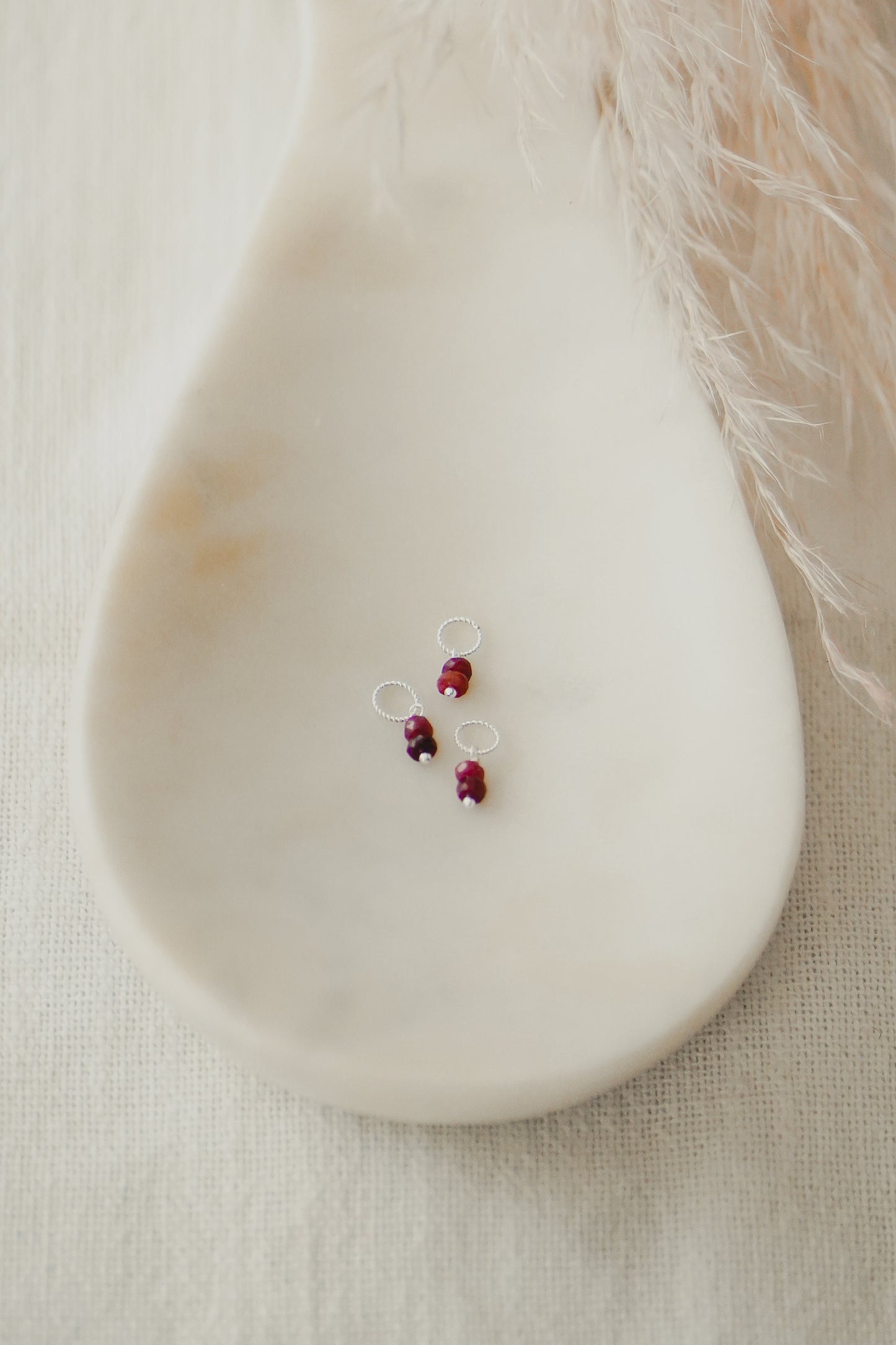 Birthstone Gems – Sterling Silver