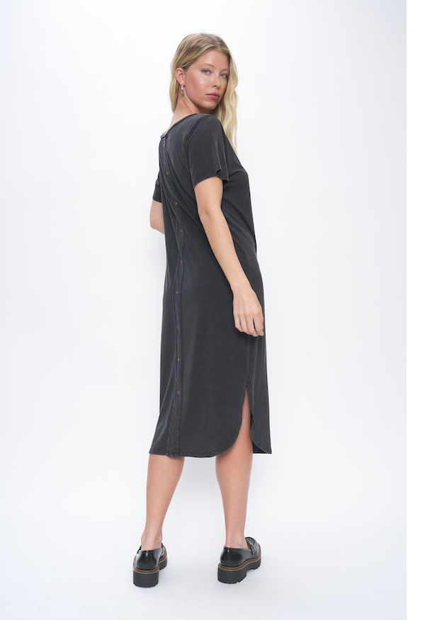 Into It Snap Back Desert Wash Dress