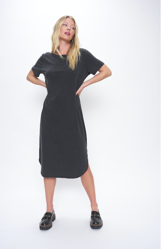 Into It Snap Back Desert Wash Dress