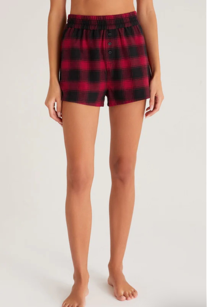 Co-Ed Check Boxer