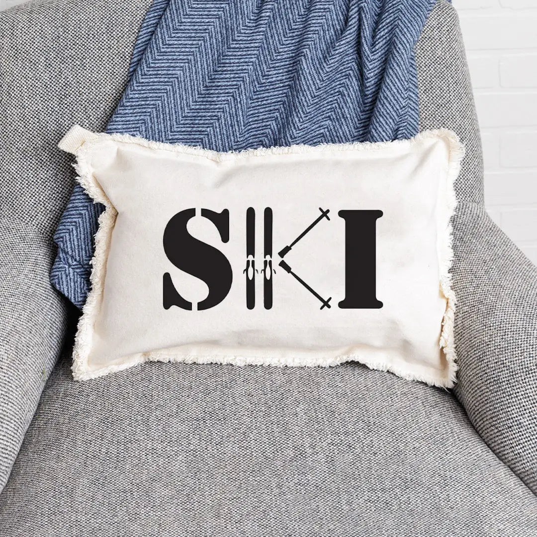 Ski Lumbar Pillow