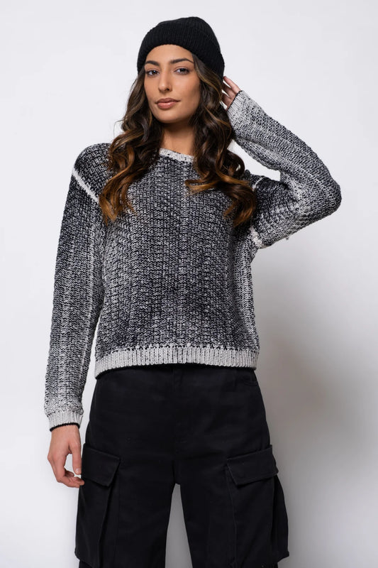 Renzo Two Tone Sweater