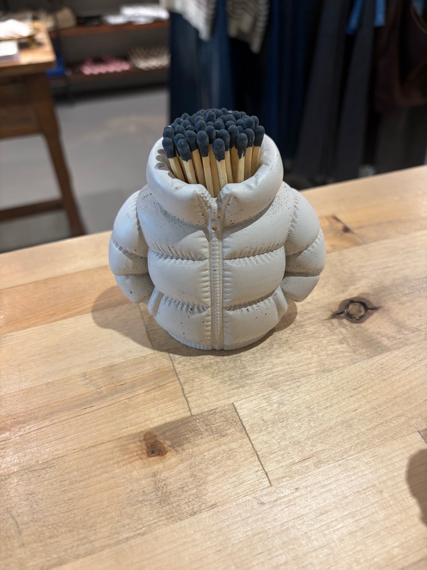 Cemented Puffer Match Holder