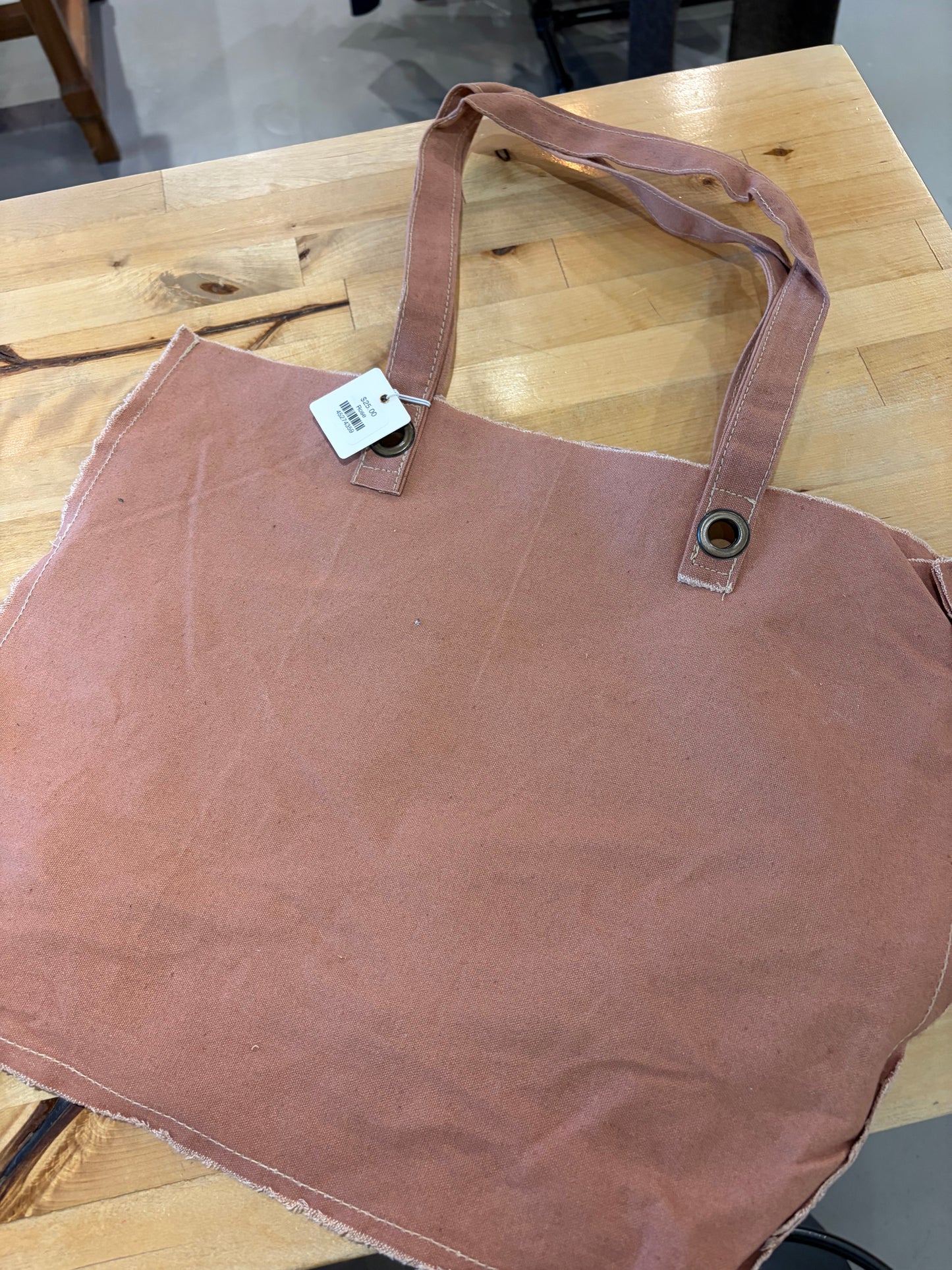 Washed Canvas Tote