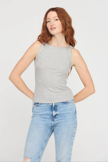 Emil High Neck Rib Tank