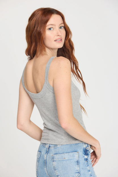 Emil High Neck Rib Tank
