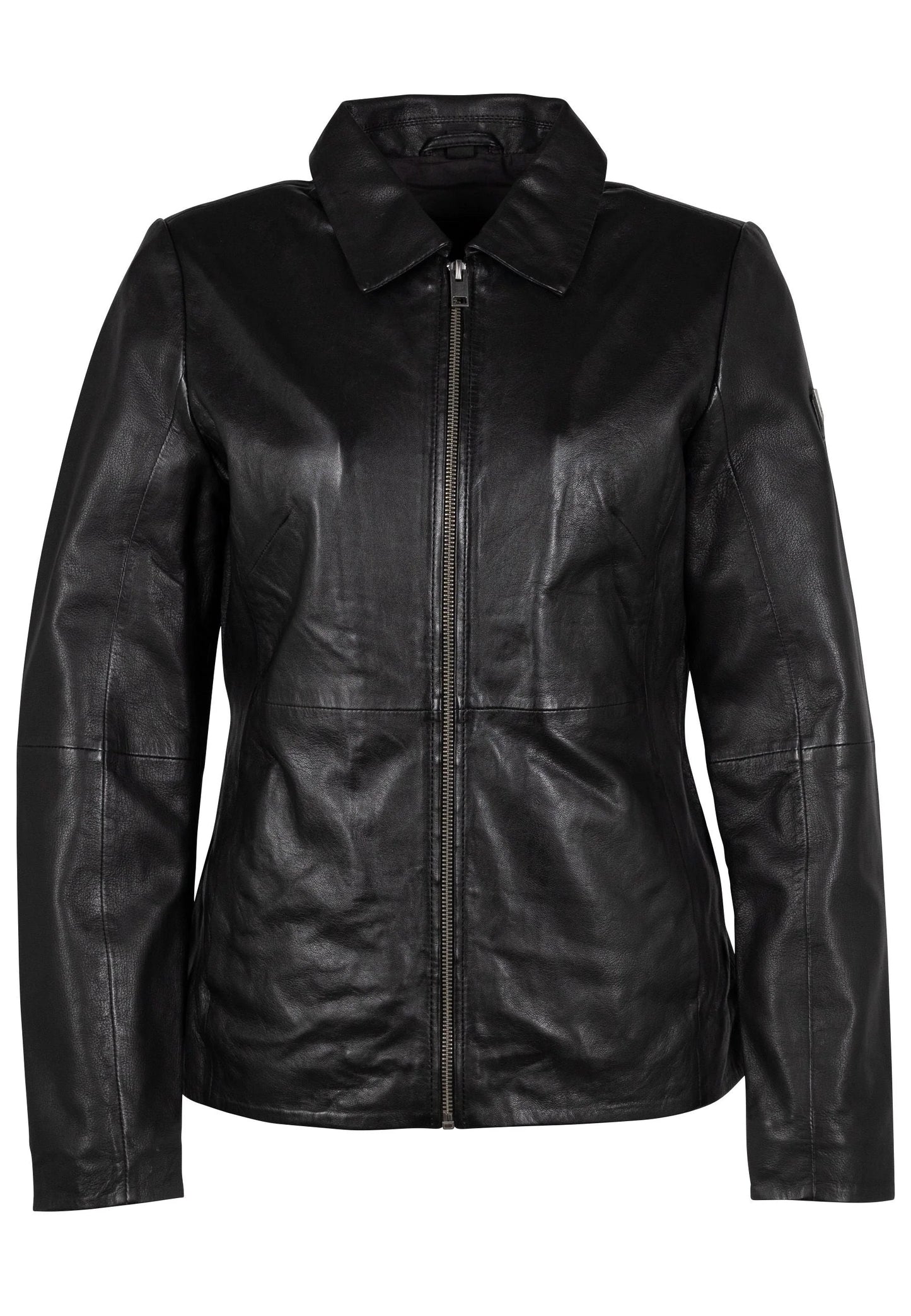 Kelley CF Leather Jacket, Black