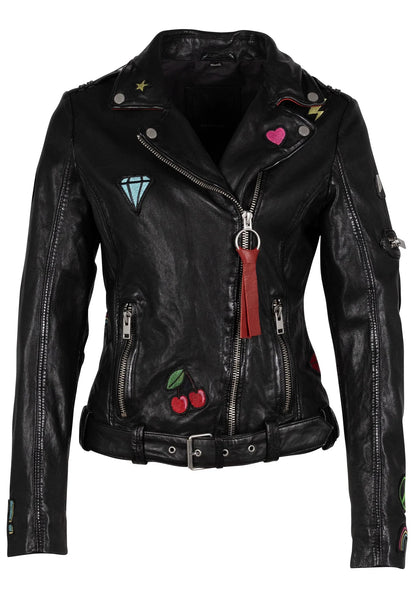 Tavi 2 RF Leather Jacket, Black