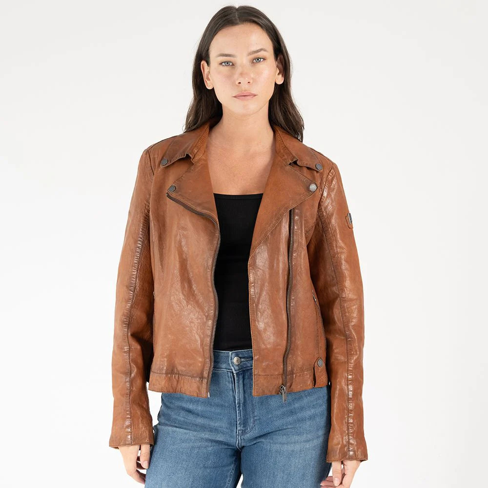 Fayola RF Leather Jacket