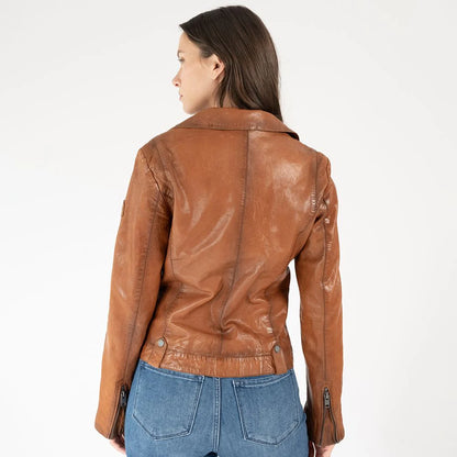 Fayola RF Leather Jacket