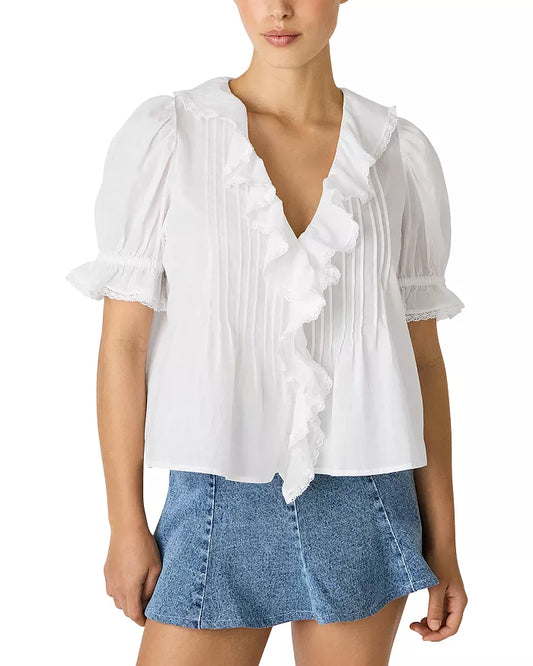Lyric Ruffle Top