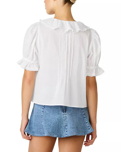 Lyric Ruffle Top