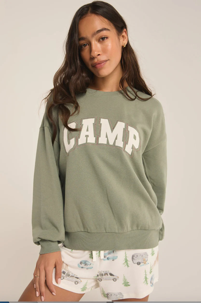 Oversized Camp Sweatshirt