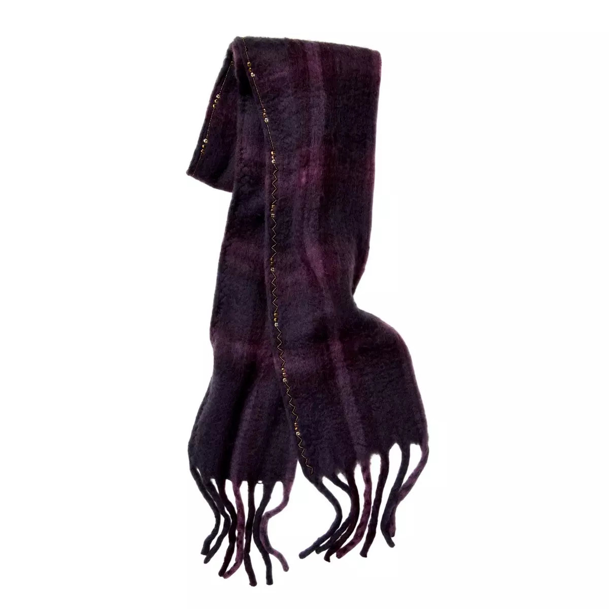 Highland Plaid Skinny Scarf