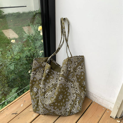 Bandana Print Tote