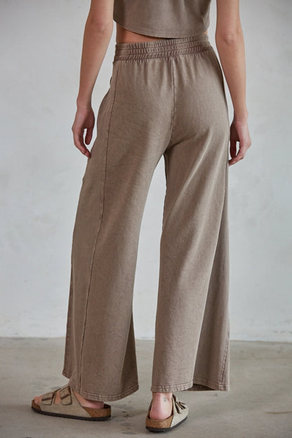 Knit Wide leg Pant