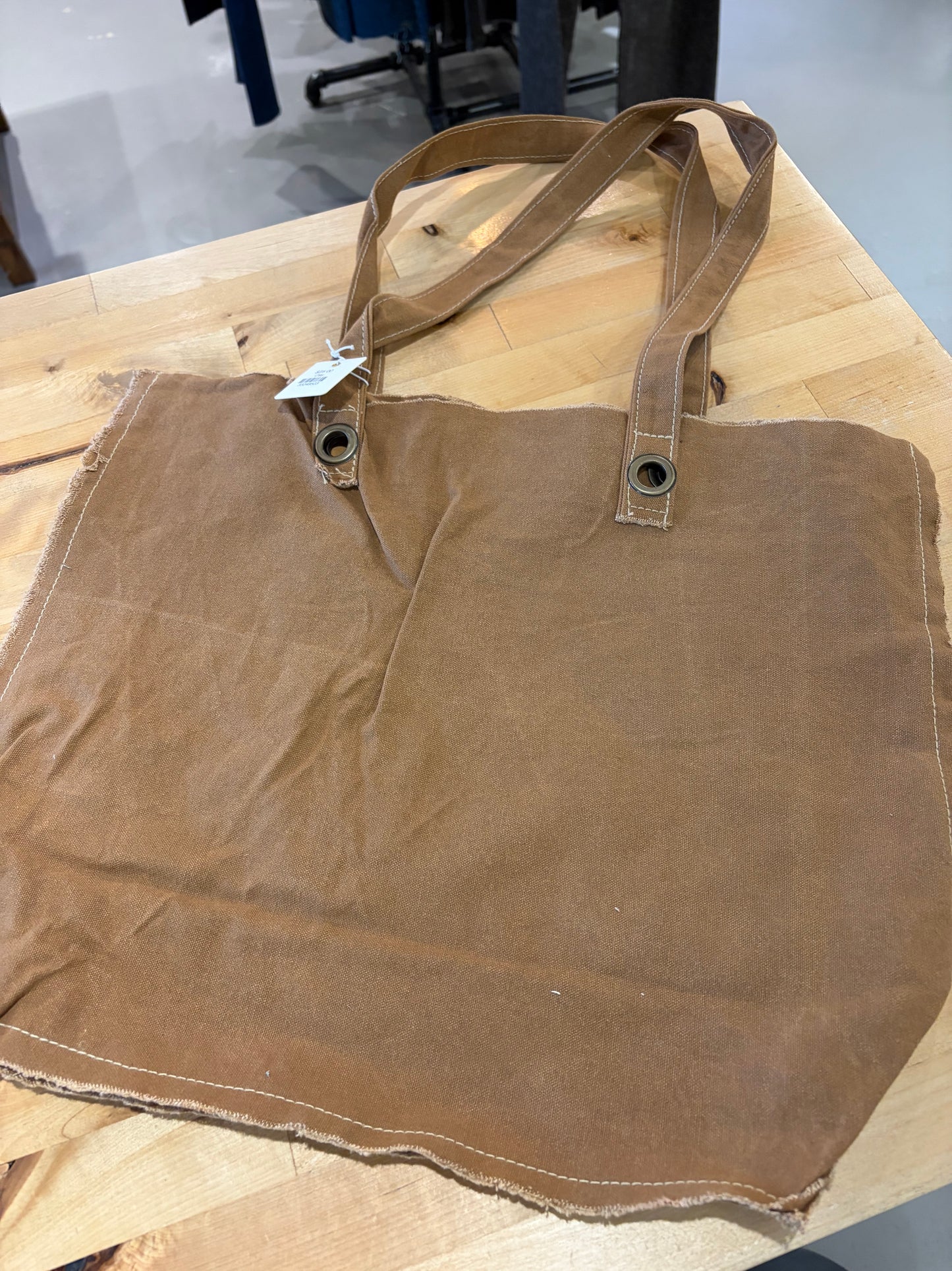 Washed Canvas Tote