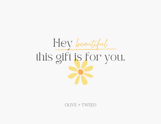 "Hey Beautiful" Gift Card