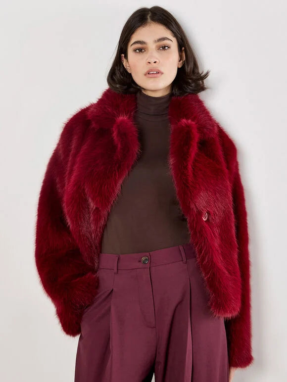 Faux Fur Short Coat