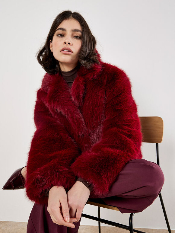 Faux Fur Short Coat