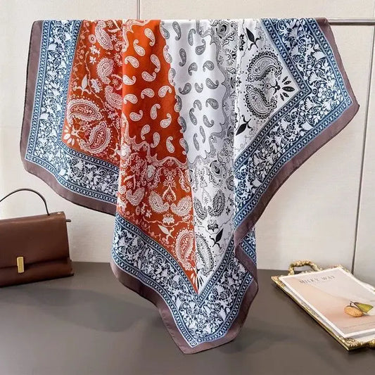 Medium Paisley Multi Scarf