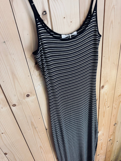 Rita Striped Rib Maxi Dress