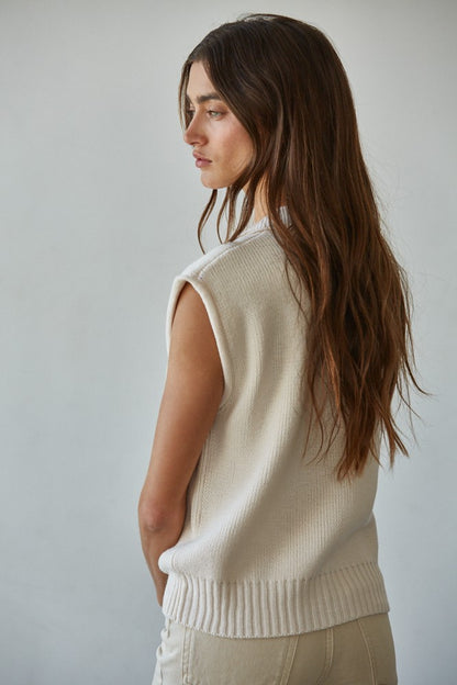 Ribbed Vest Top