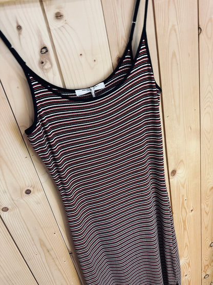 Rita Striped Rib Maxi Dress
