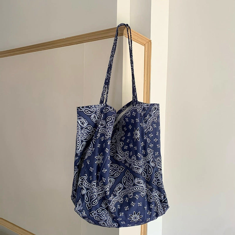 Bandana Print Tote