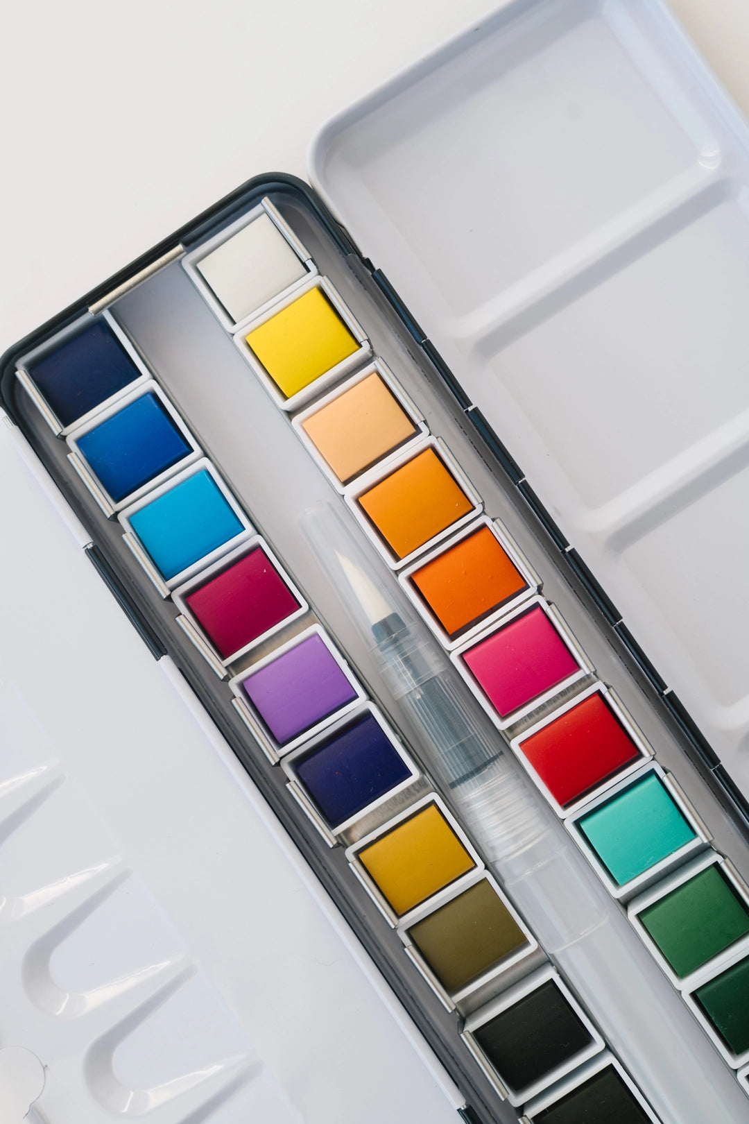 24 Color Watercolor Paint Palette