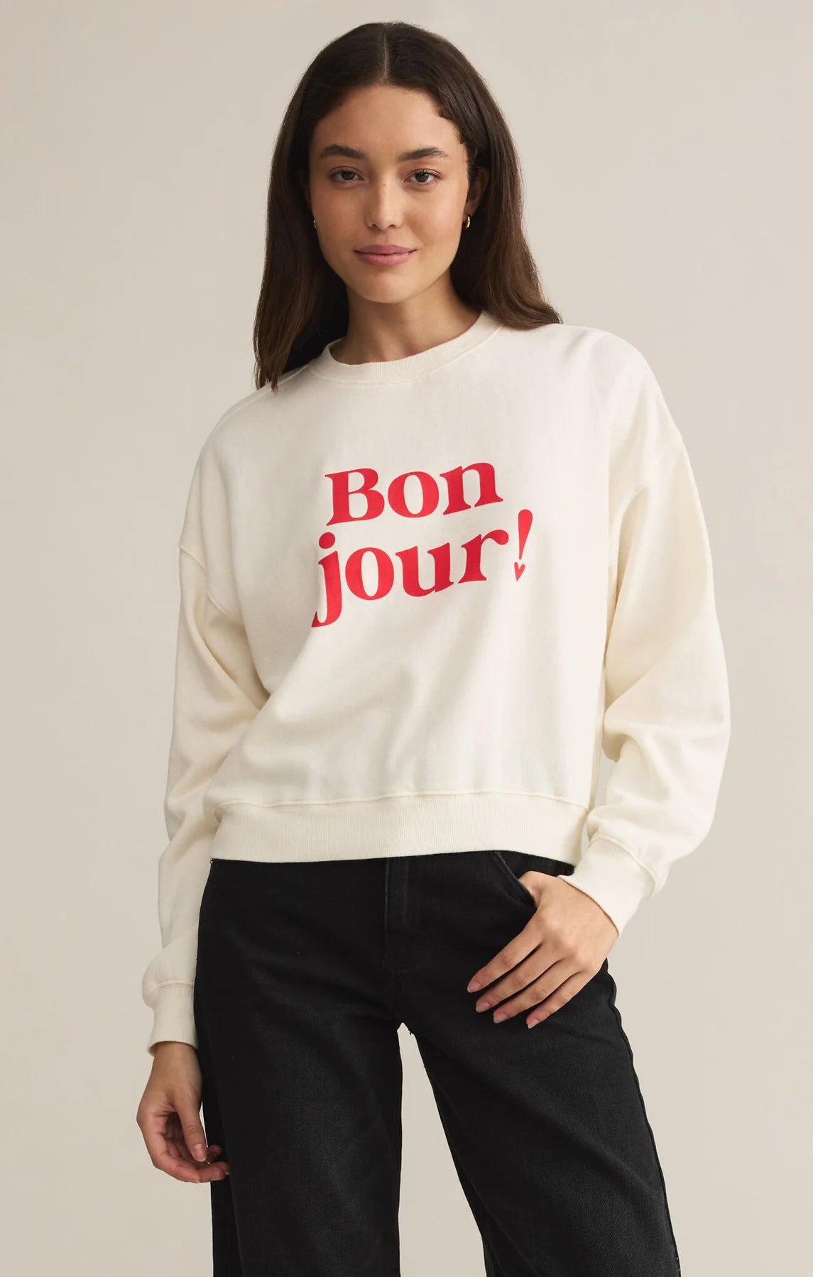 Bon Jour Sweatshirt