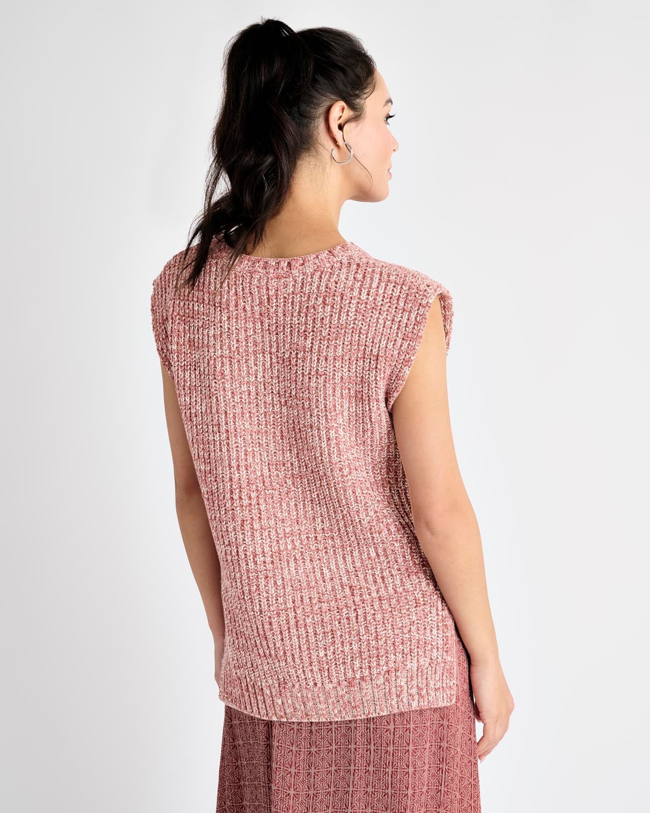 Annie Chenille Sweater Vest