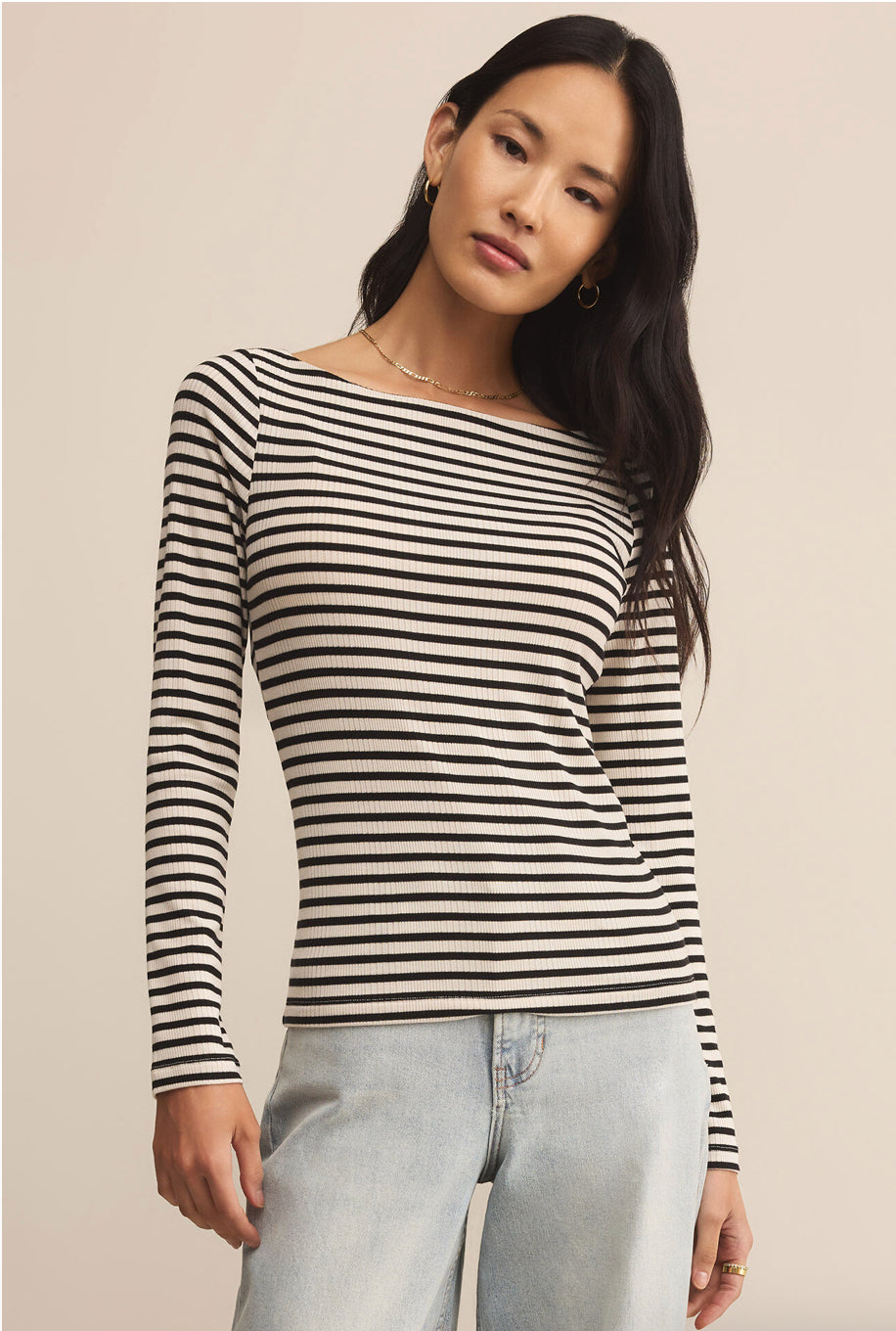 Pristine Striped Tee