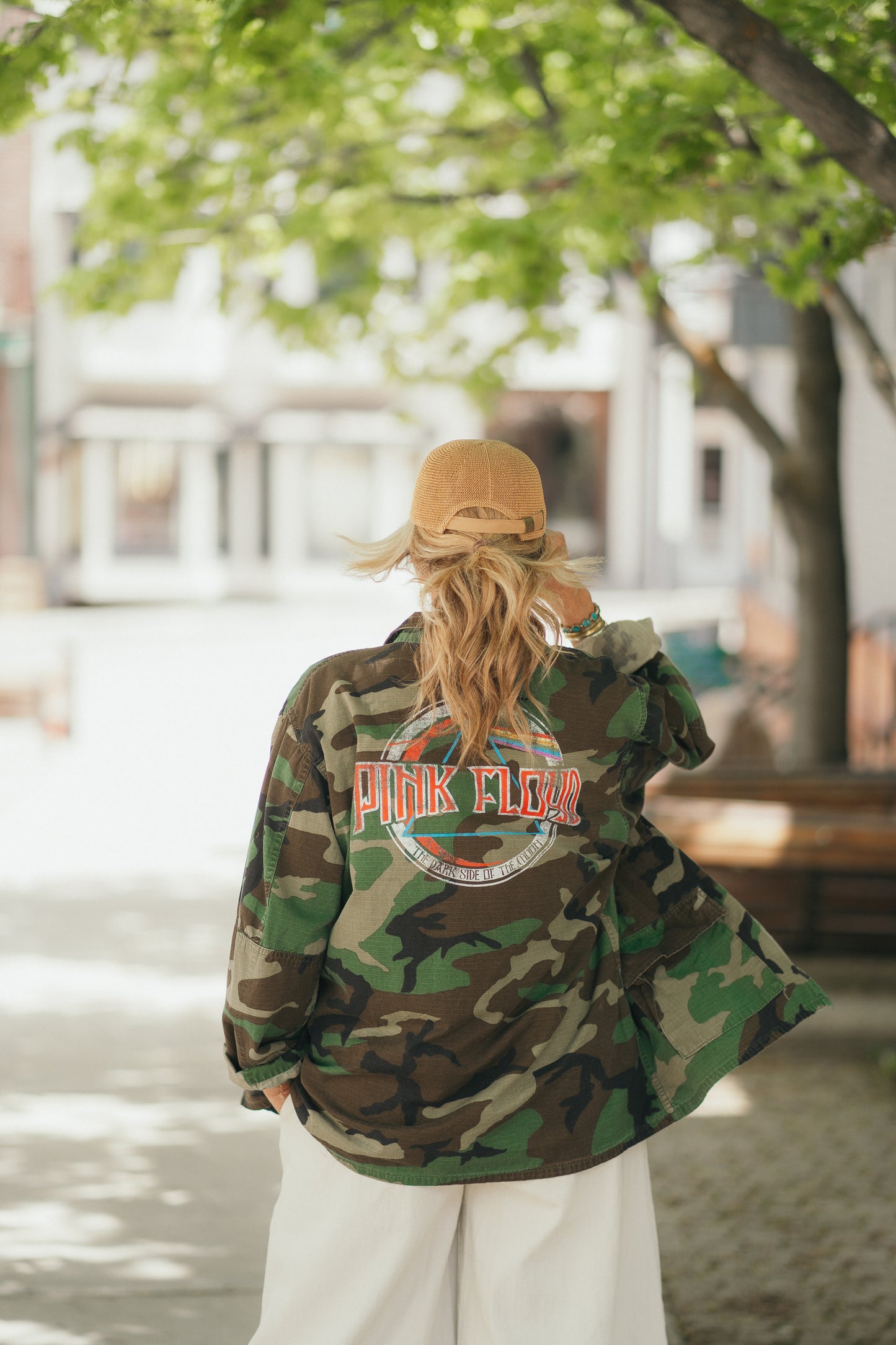 Pink Floyd Authentic Vintage Camo Jacket