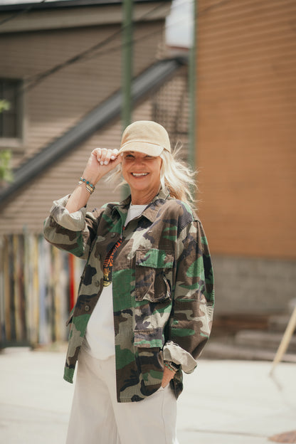 Pink Floyd Authentic Vintage Camo Jacket