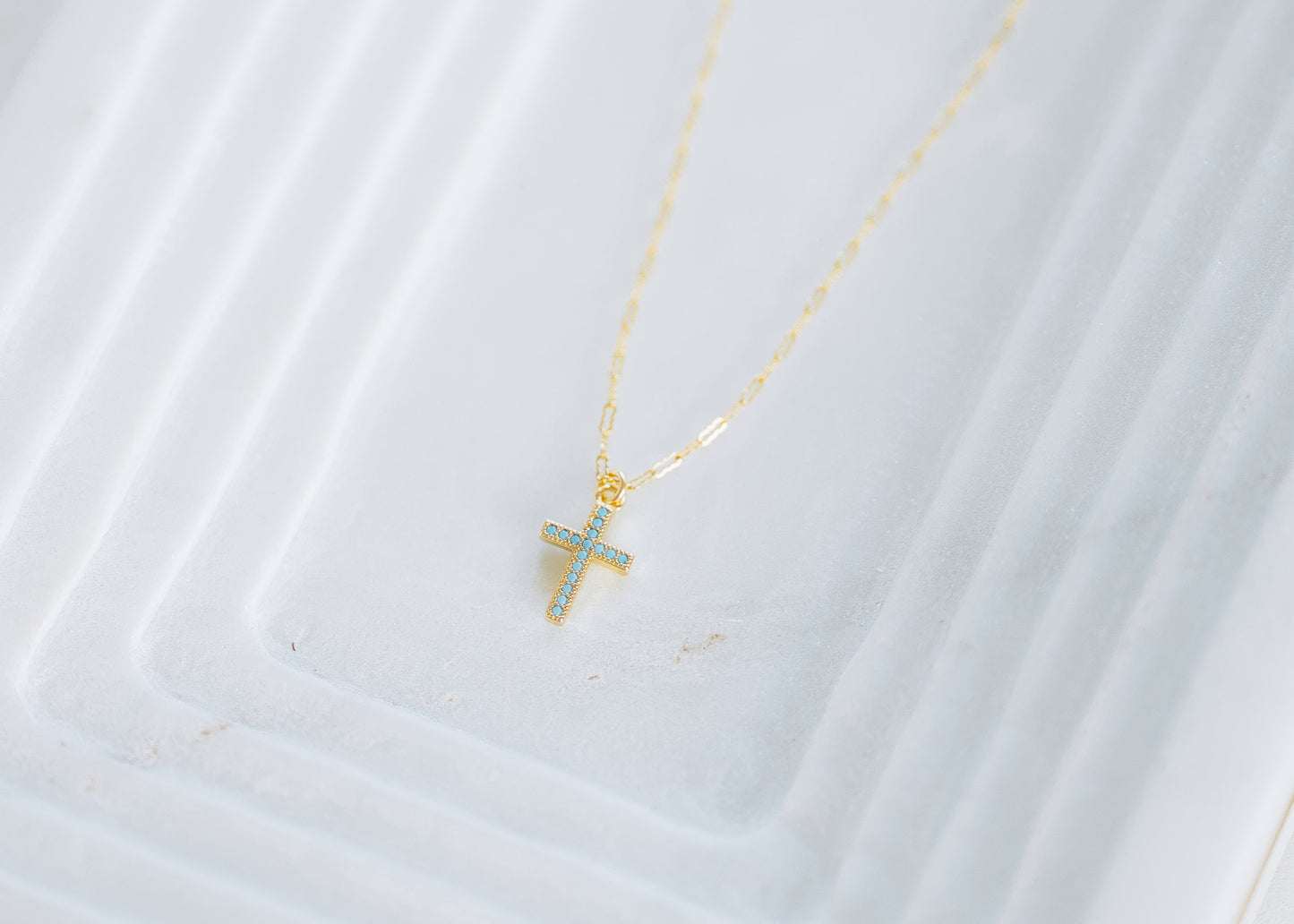 Stevie Cross Necklace